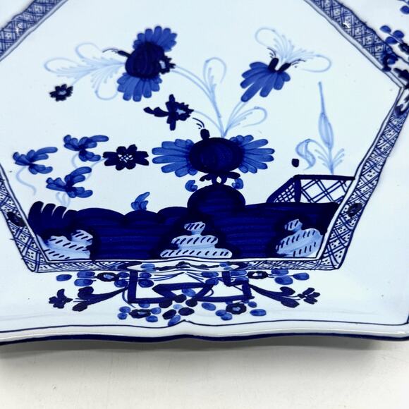 Vintage 70's TIFFANY & CO Ginori 1735 Blue Oriente Italiano Albus Serving Dish - Picture 2 of 5